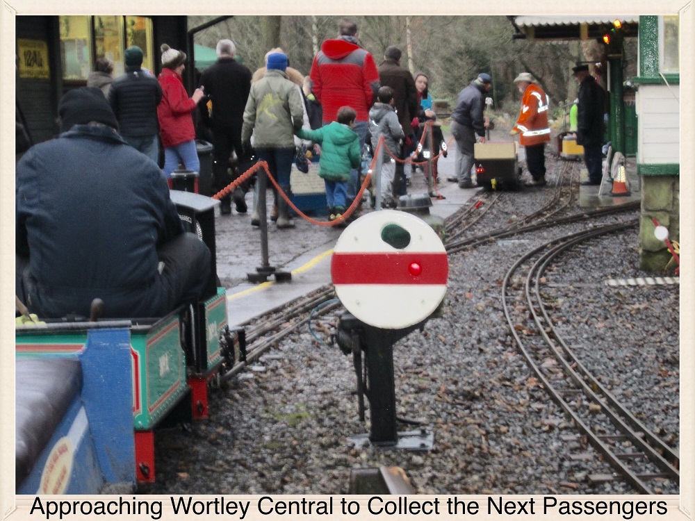 Approaching Wortley Central to Collect the Next Passengers